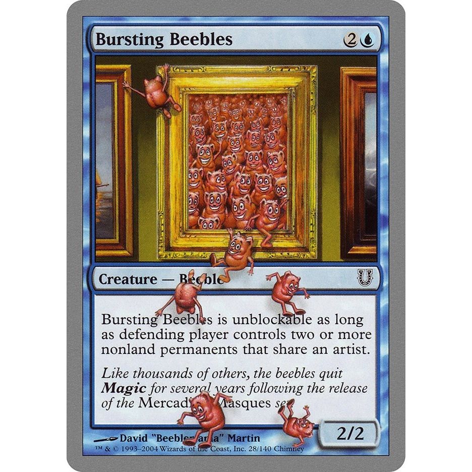 Image for Bursting Beebles (28) (UNH) - Magic: The Gathering