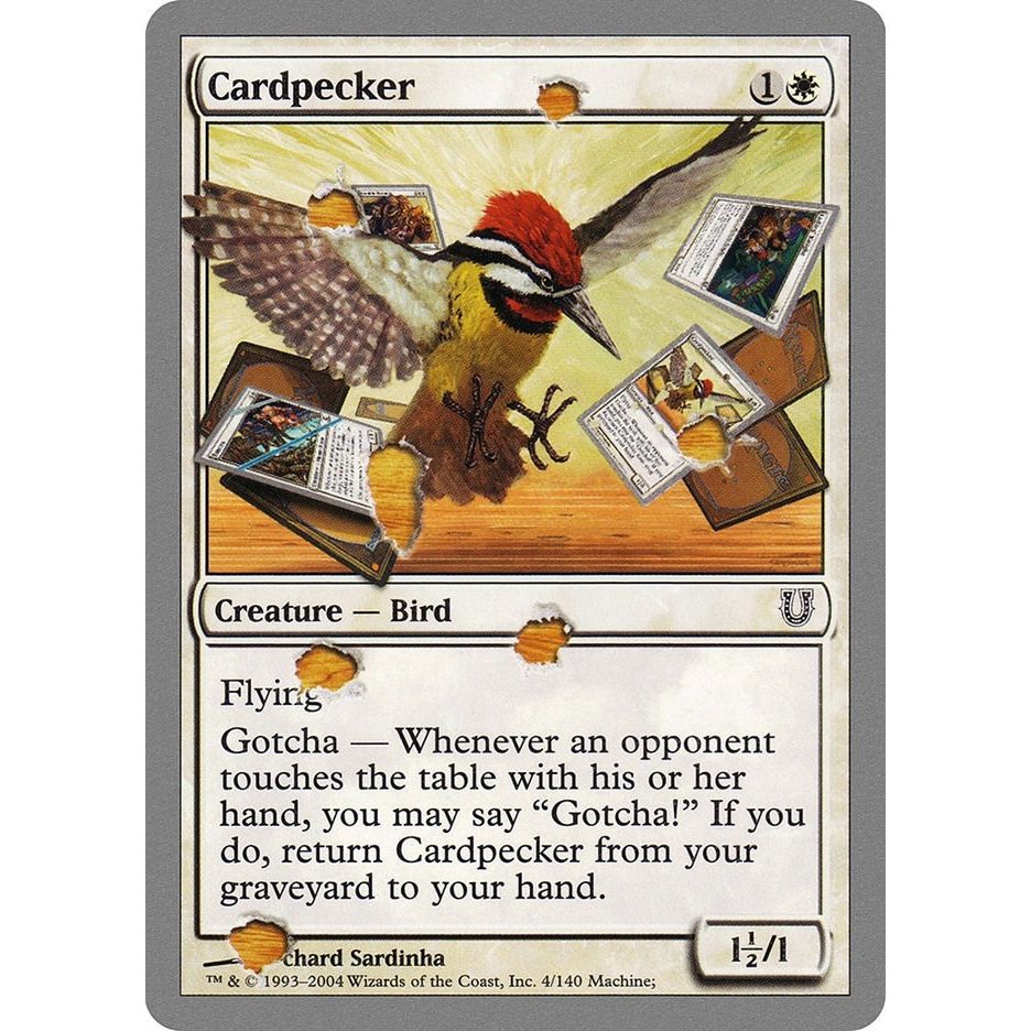 Image for Cardpecker (4) (UNH) - Magic: The Gathering