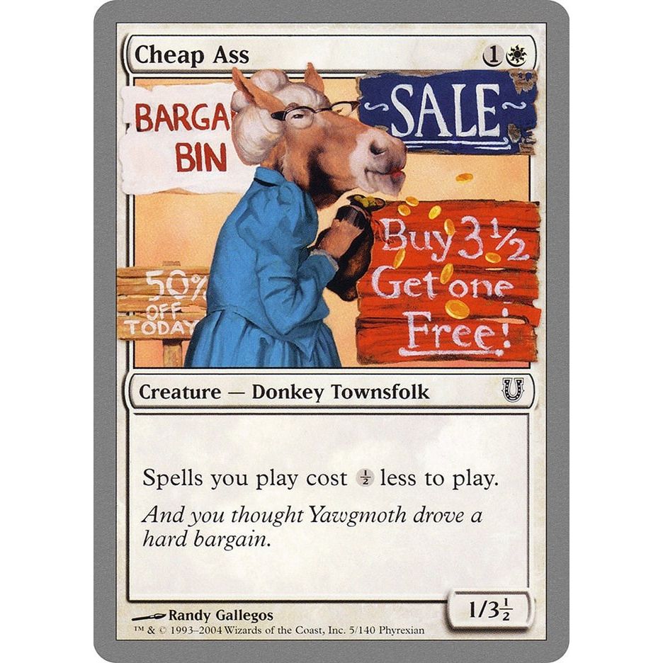 Image for Cheap Ass (5) (UNH) - Magic: The Gathering