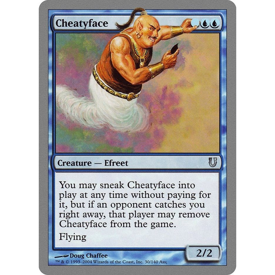 Image for Cheatyface (30) (UNH) - Magic: The Gathering