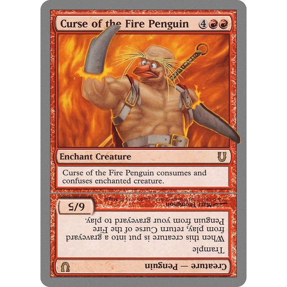Image for Curse of the Fire Penguin (73) (UNH) - Magic: The Gathering