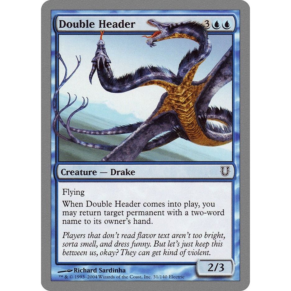 Image for Double Header (31) (UNH) - Magic: The Gathering