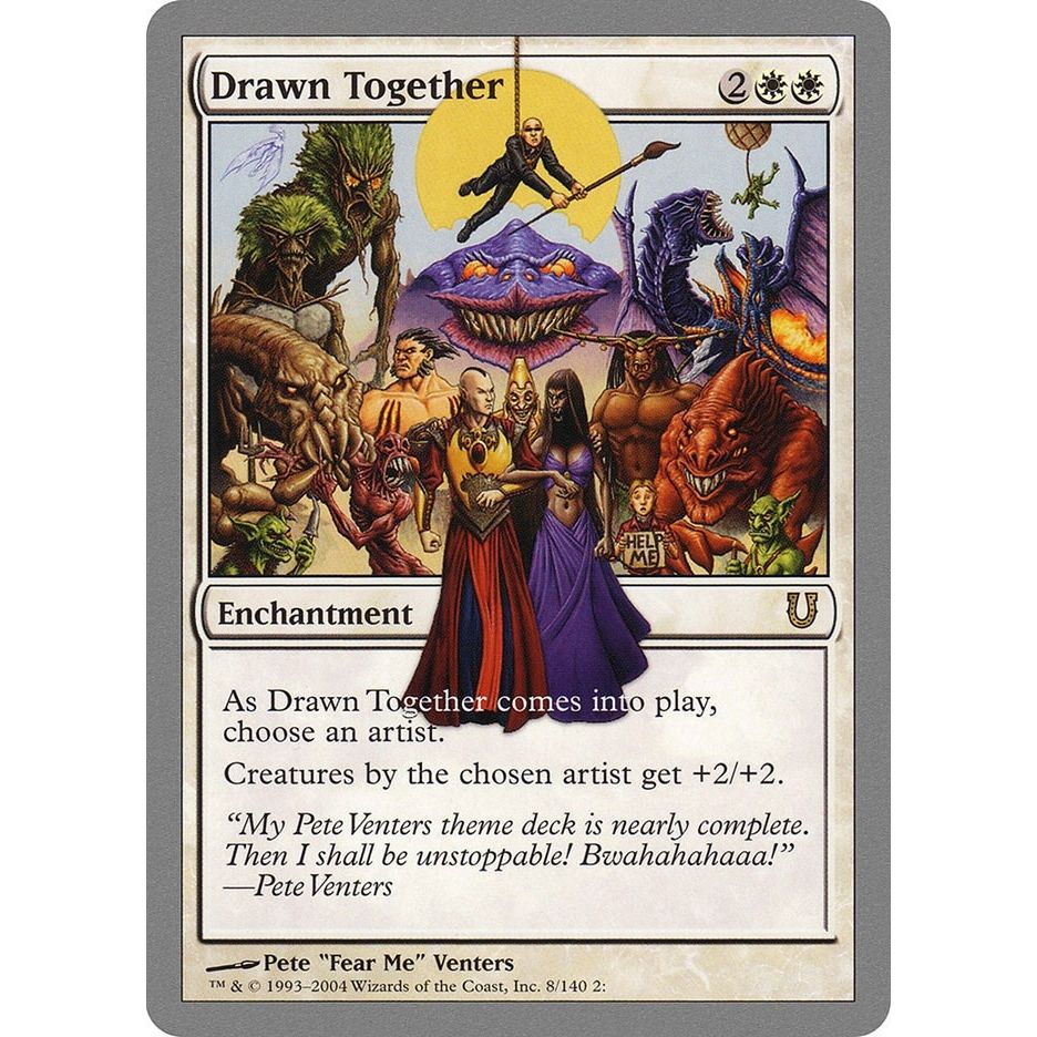 Image for Drawn Together (8) (UNH) - Magic: The Gathering