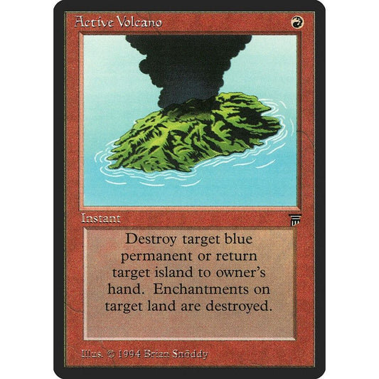 Image for Active Volcano (LEG) - Magic: The Gathering