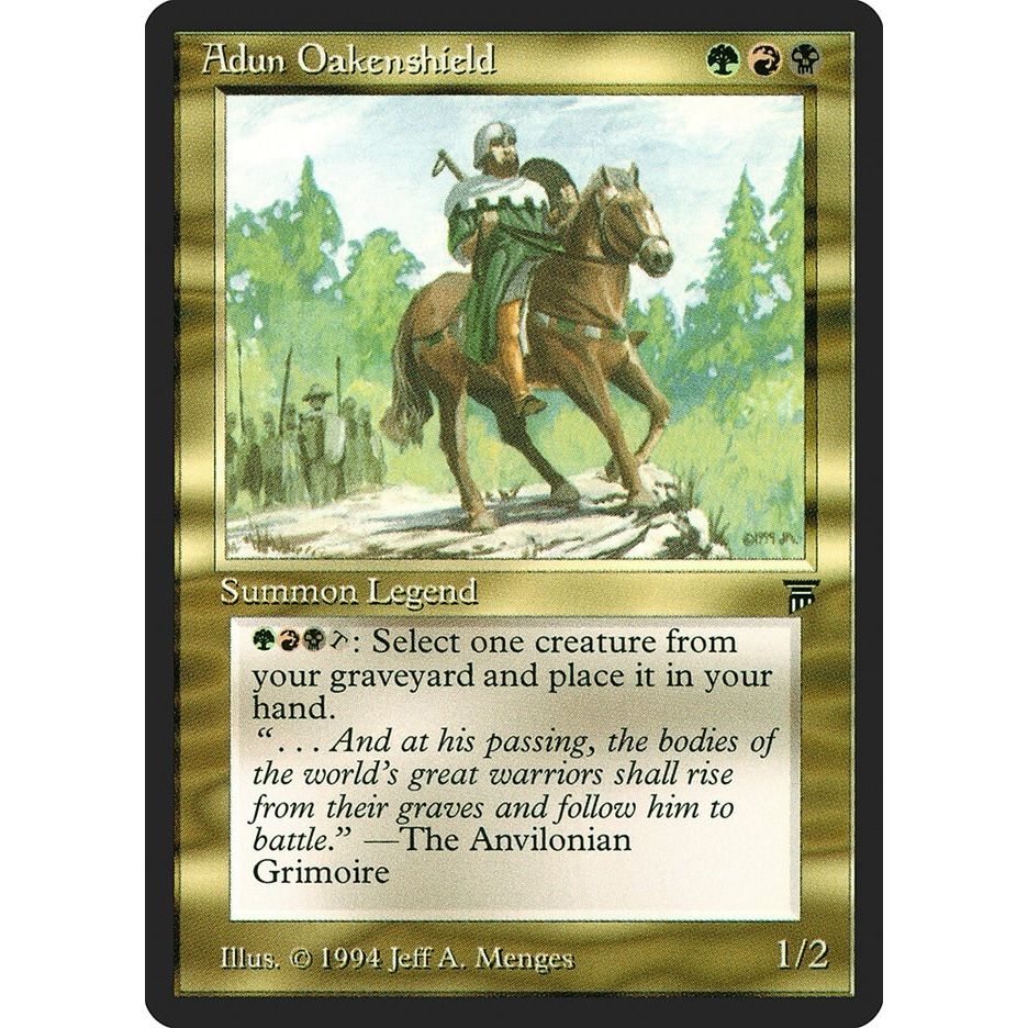 Image for Adun Oakenshield (LEG) - Magic: The Gathering