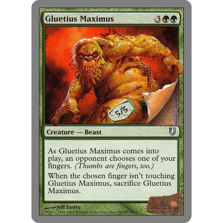 Image for Gluetius Maximus (98) (UNH) - Magic: The Gathering