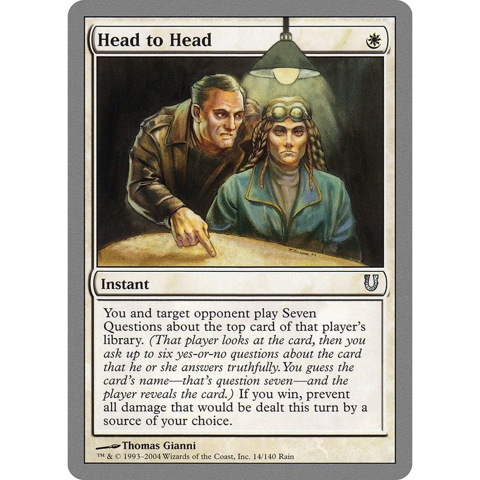 Image for Head to Head (14) (UNH) - Magic: The Gathering