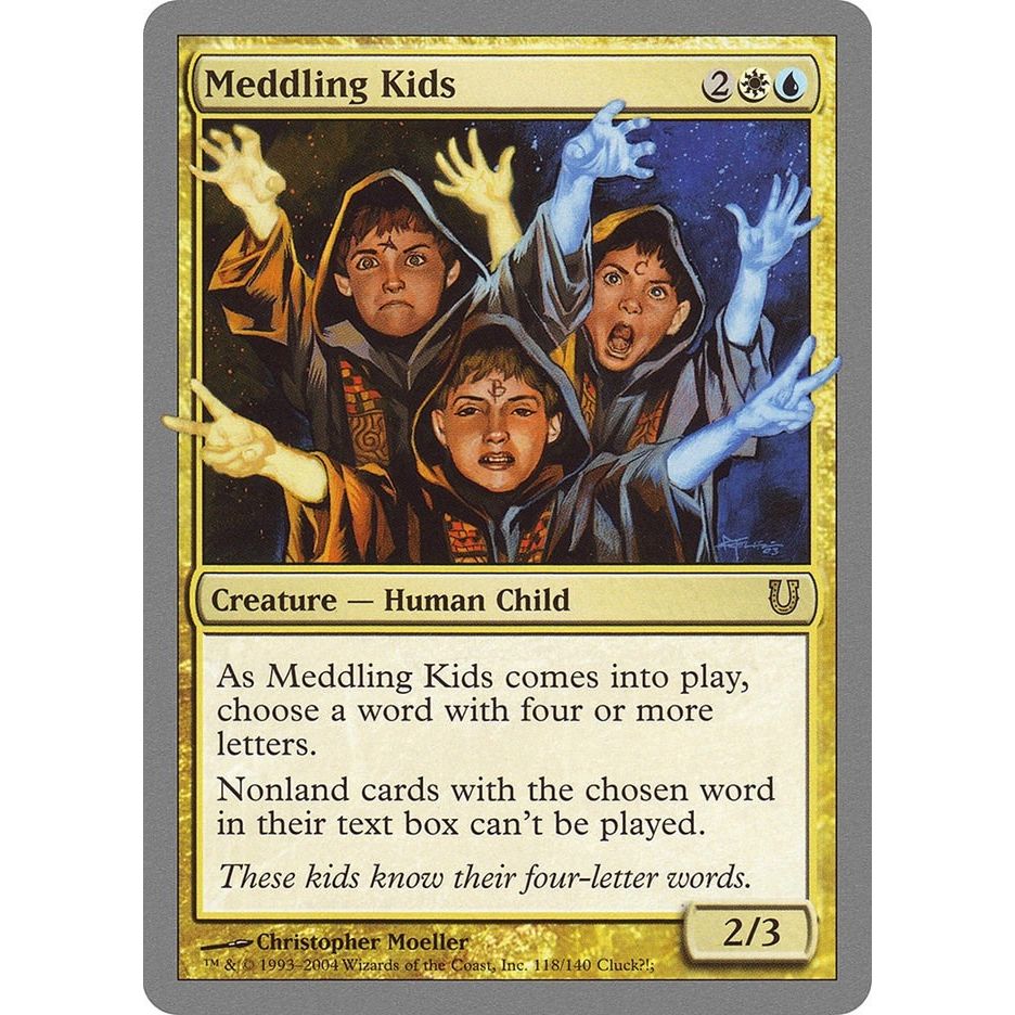 Image for Meddling Kids (118) (UNH) - Magic: The Gathering