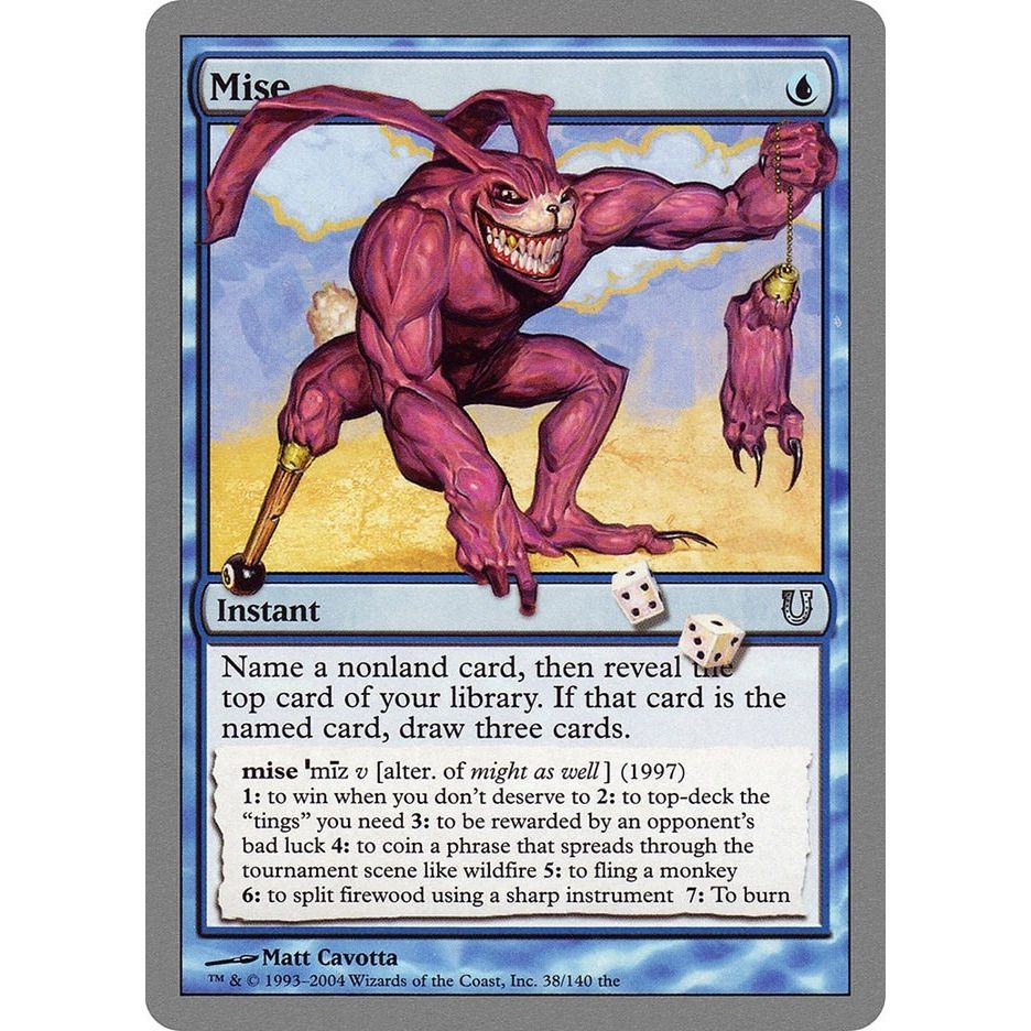 Image for Mise (38) (UNH) - Magic: The Gathering