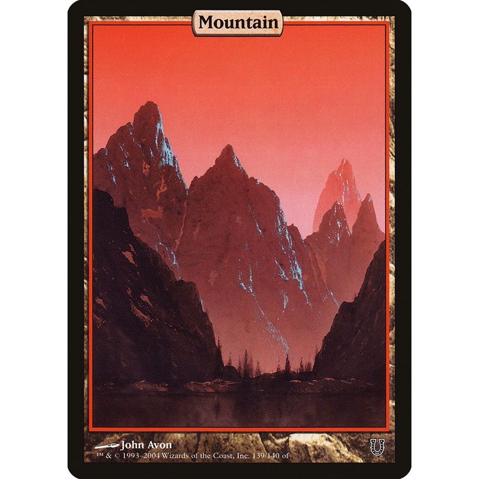 Image for Mountain - Full Art (139) (UNH) - Magic: The Gathering