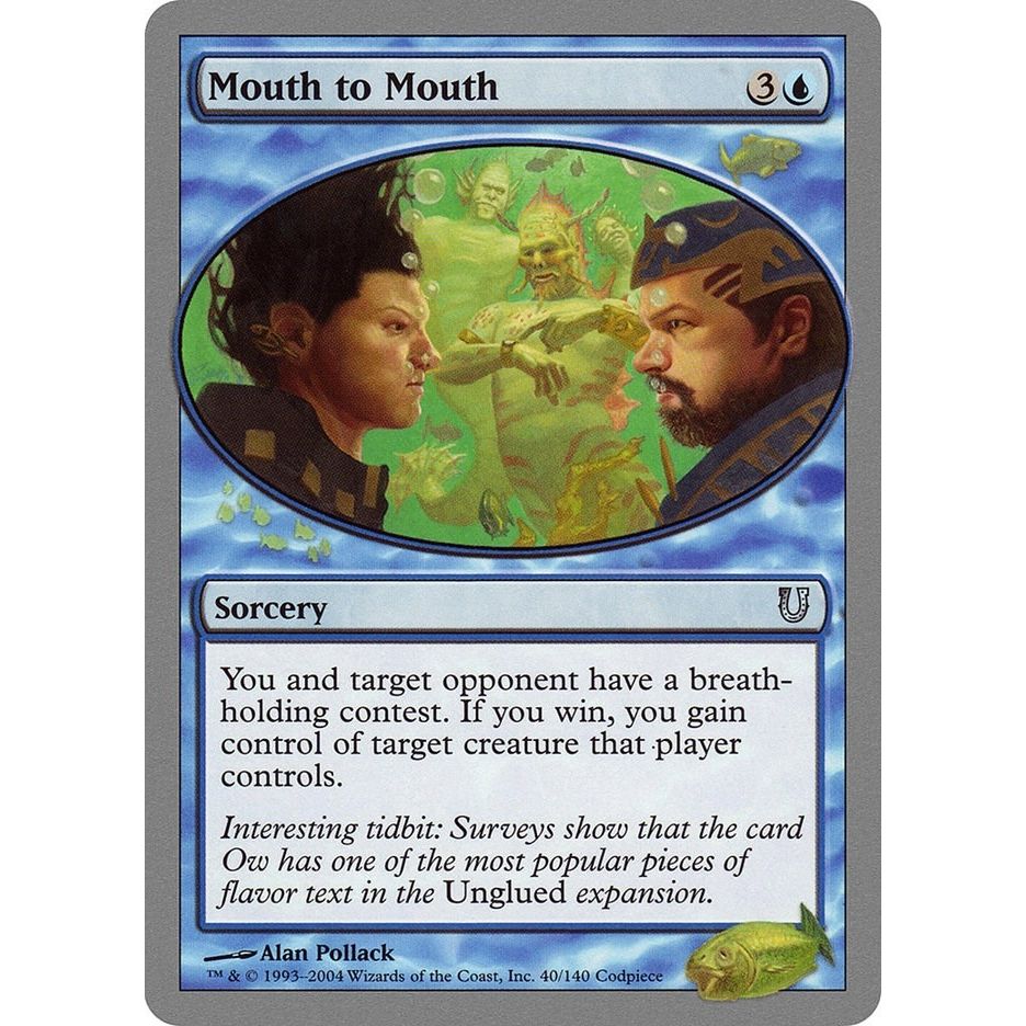 Image for Mouth to Mouth (40) (UNH) - Magic: The Gathering