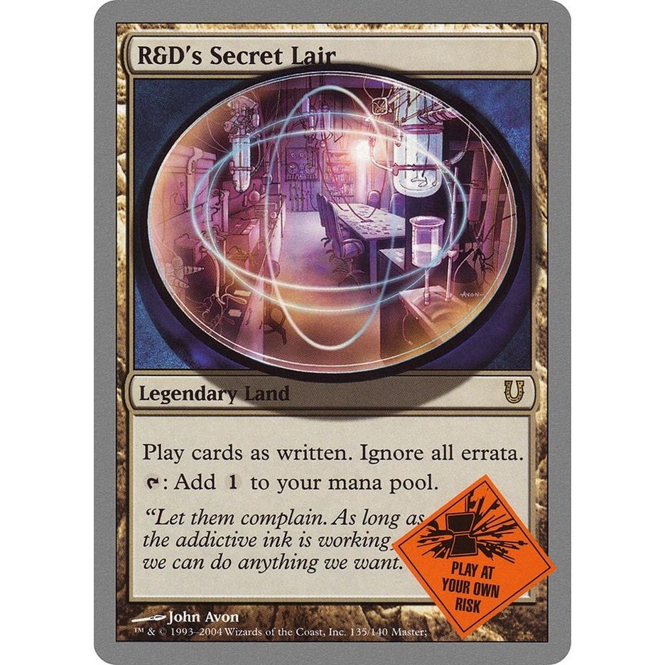 Image for R&D's Secret Lair (135) (UNH) - Magic: The Gathering