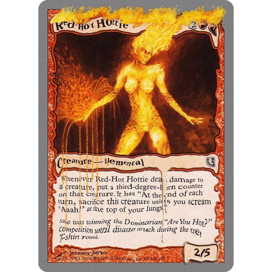 Image for Red-Hot Hottie (86) (UNH) - Magic: The Gathering