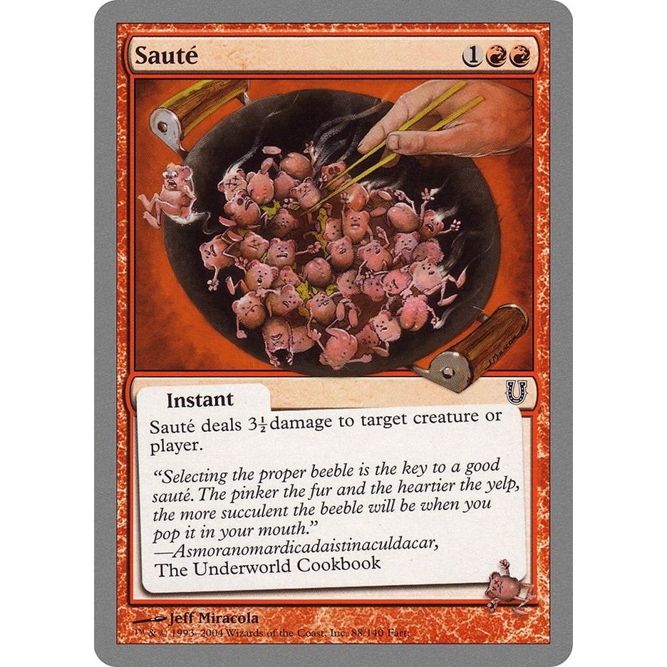 Image for Saute (88) (UNH) - Magic: The Gathering