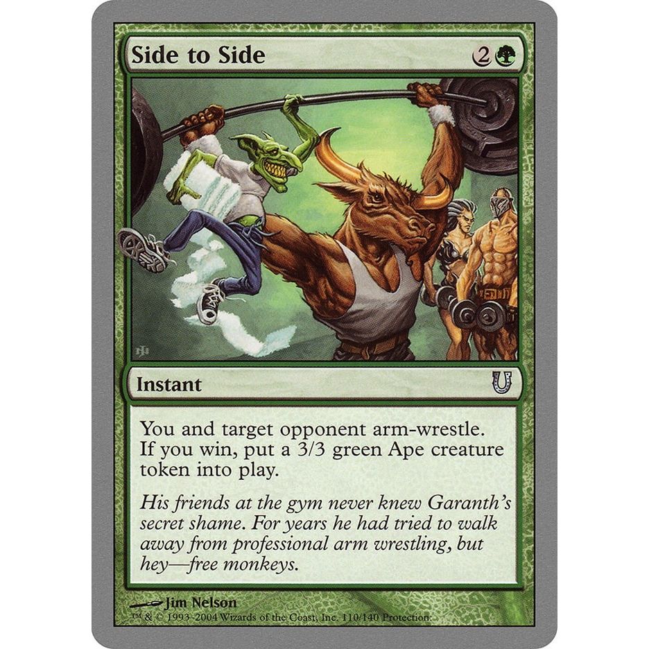 Image for Side to Side (110) (UNH) - Magic: The Gathering
