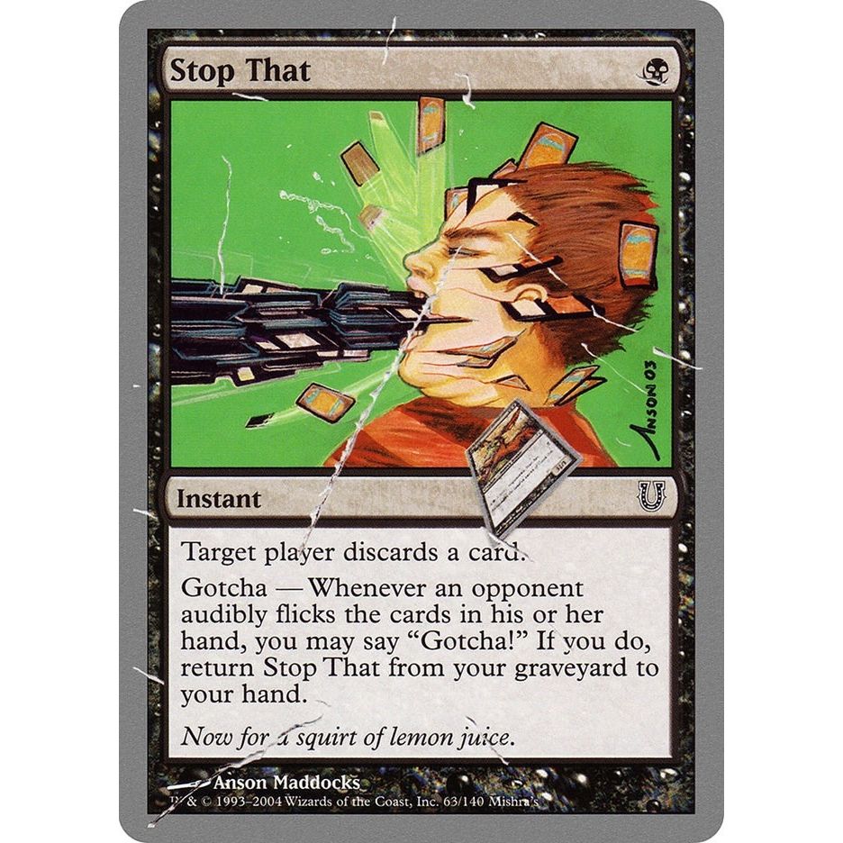 Image for Stop That (63) (UNH) - Magic: The Gathering