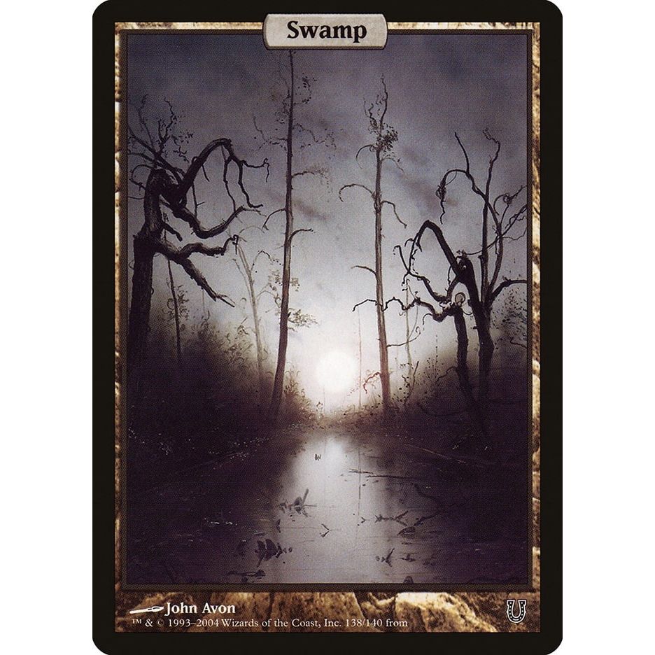 Image for Swamp - Full Art (138) (UNH) - Magic: The Gathering