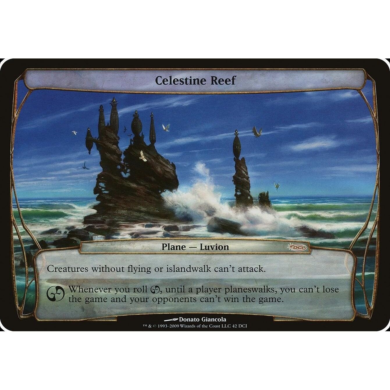 Image for Celestine Reef (Prerelease Promo) (42) (OVER) - Magic: The Gathering