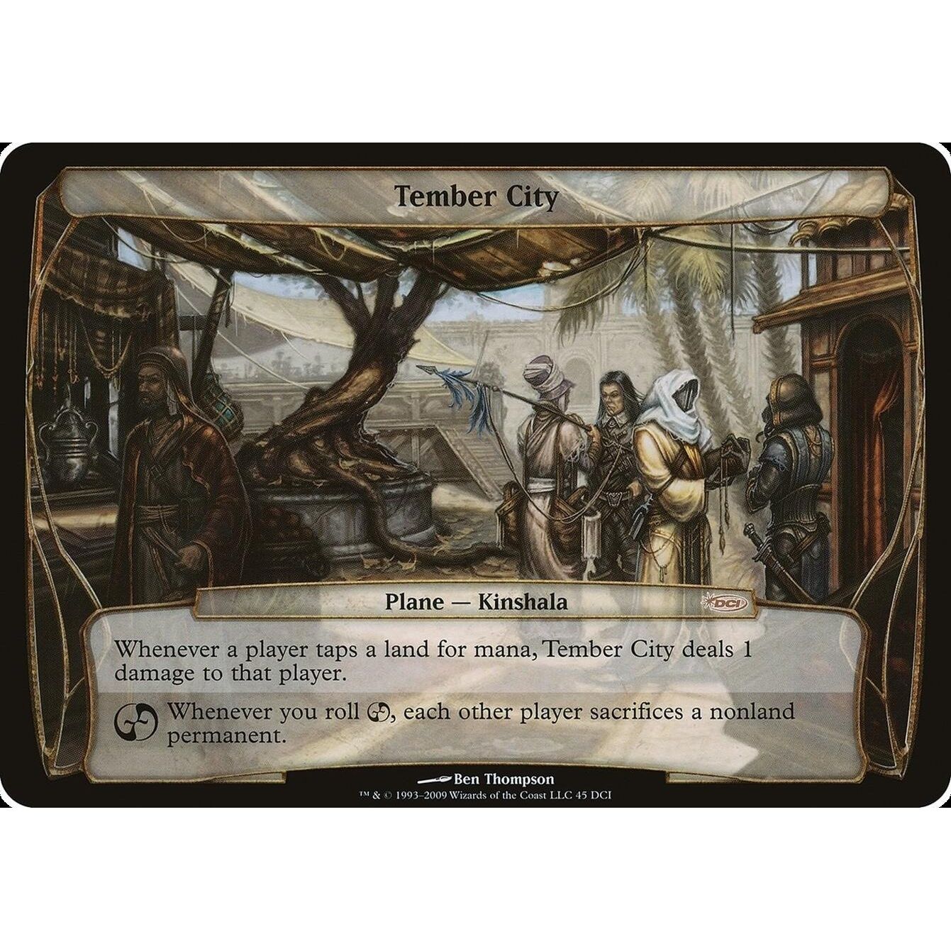 Image for Tember City (WPN Promo) (45) (OVER) - Magic: The Gathering