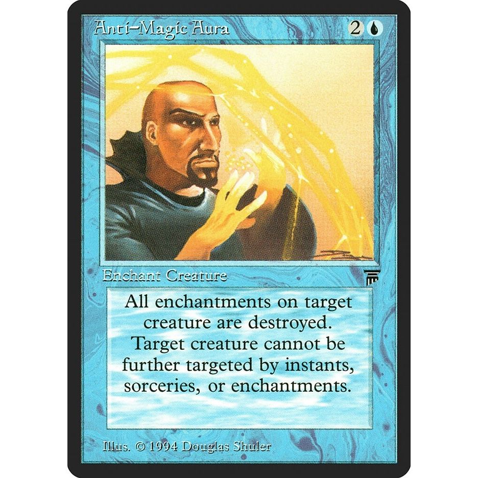 Image for Anti-Magic Aura (LEG) - Magic: The Gathering