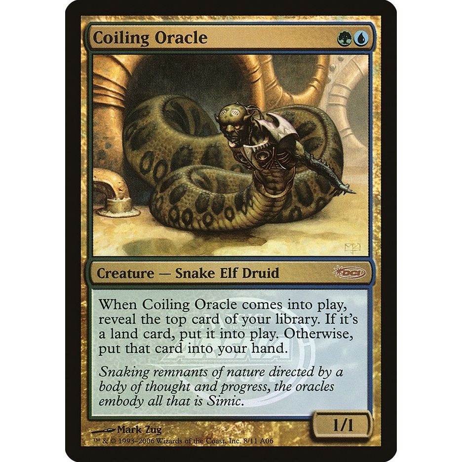 Image for Coiling Oracle (8) (ARENA) - Magic: The Gathering