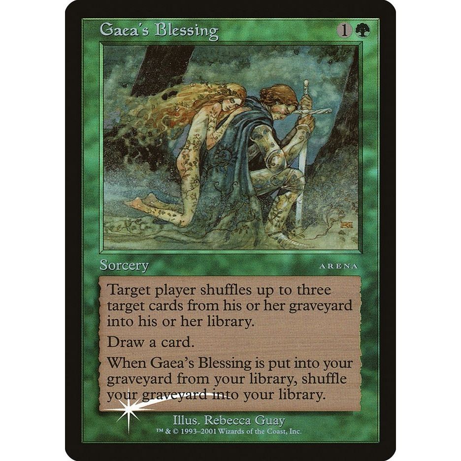 Image for Gaea's Blessing (ARENA) - Magic: The Gathering