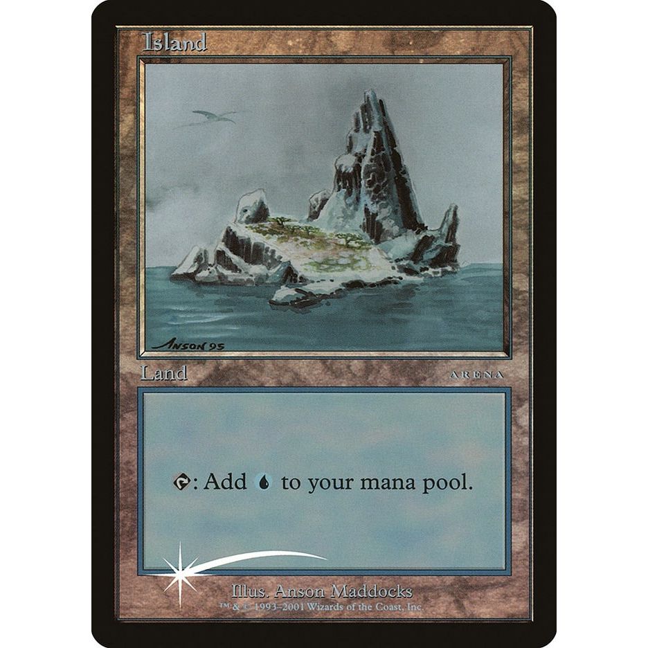 Image for Island (2001) (ARENA) - Magic: The Gathering