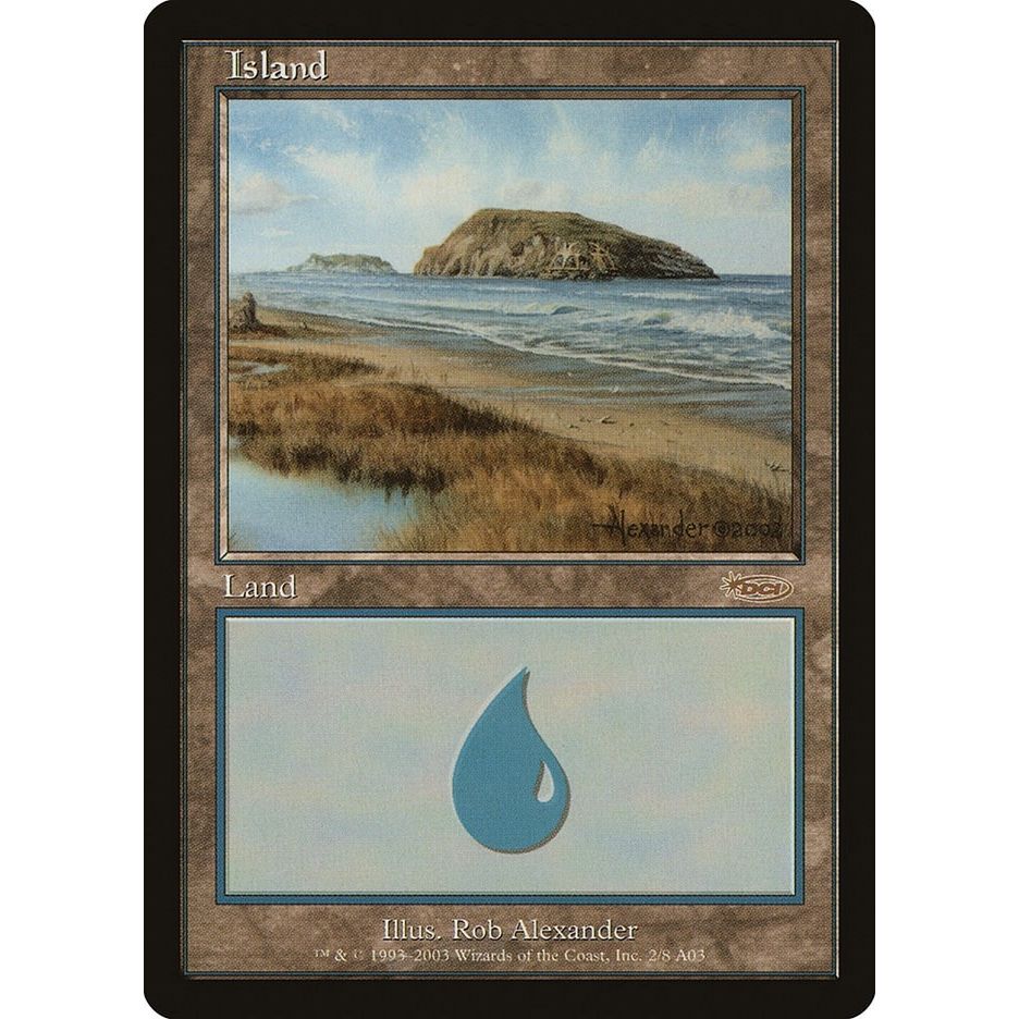 Image for Island (2003) (2) (ARENA) - Magic: The Gathering