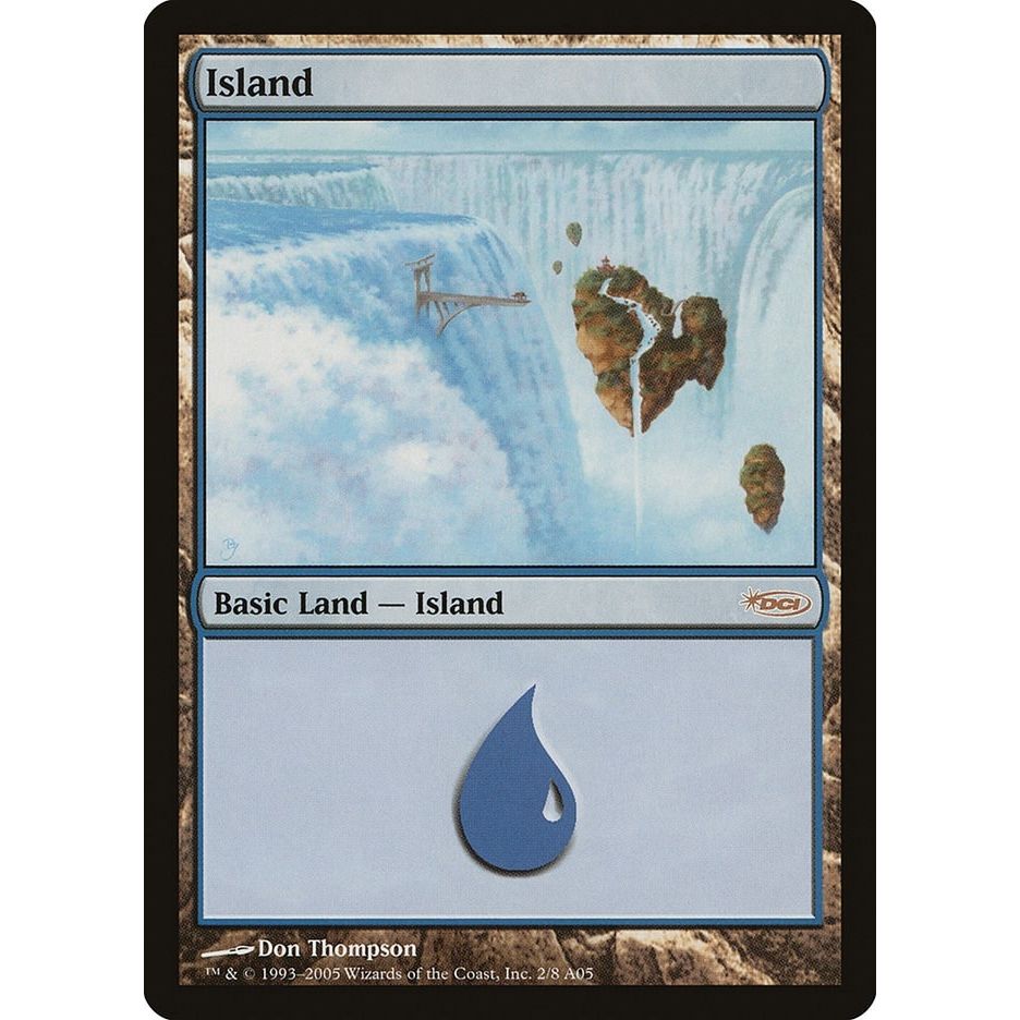 Image for Island (2005) (2) (ARENA) - Magic: The Gathering