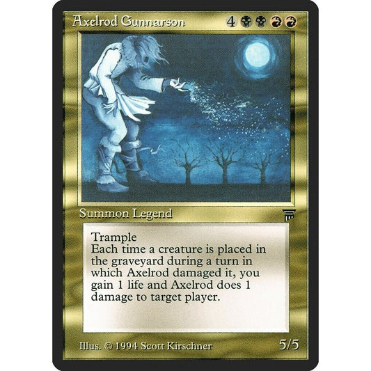 Image for Axelrod Gunnarson (LEG) - Magic: The Gathering