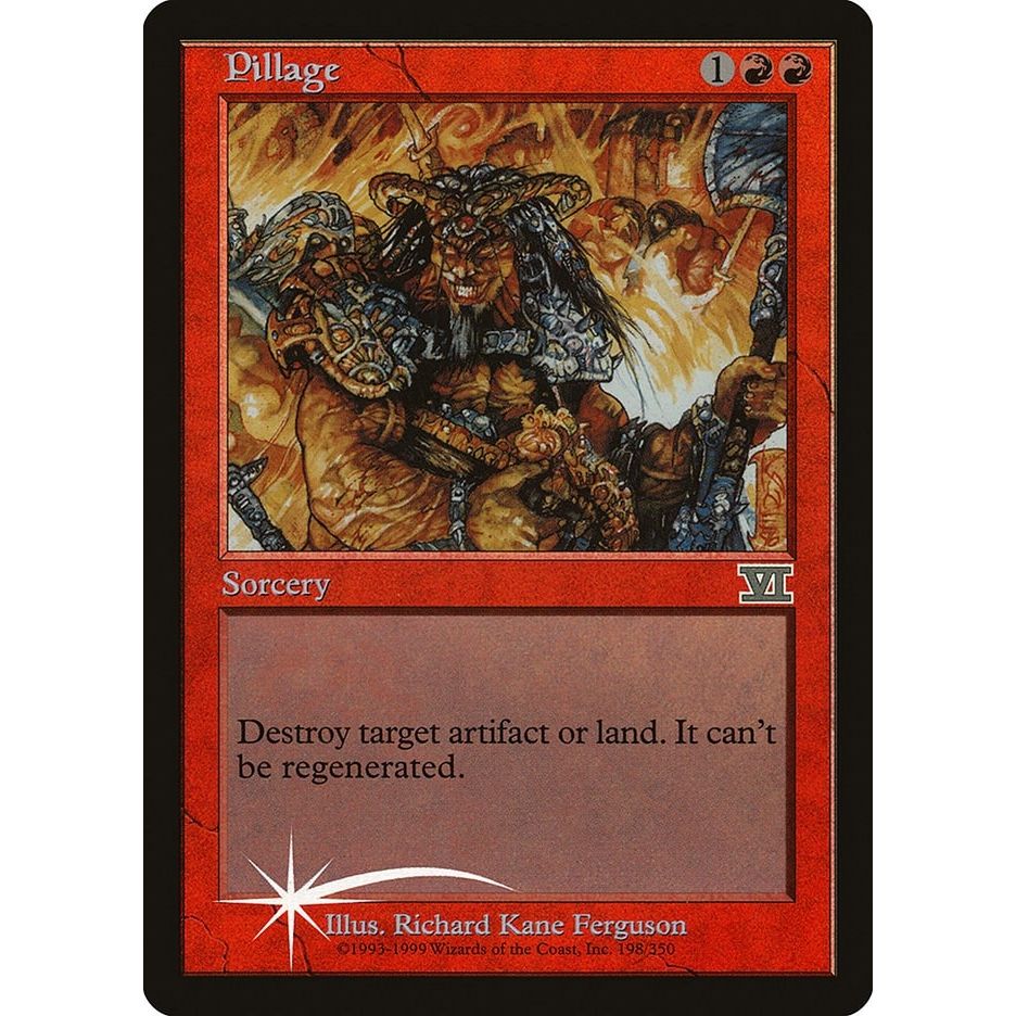 Image for Pillage (198) (ARENA) - Magic: The Gathering