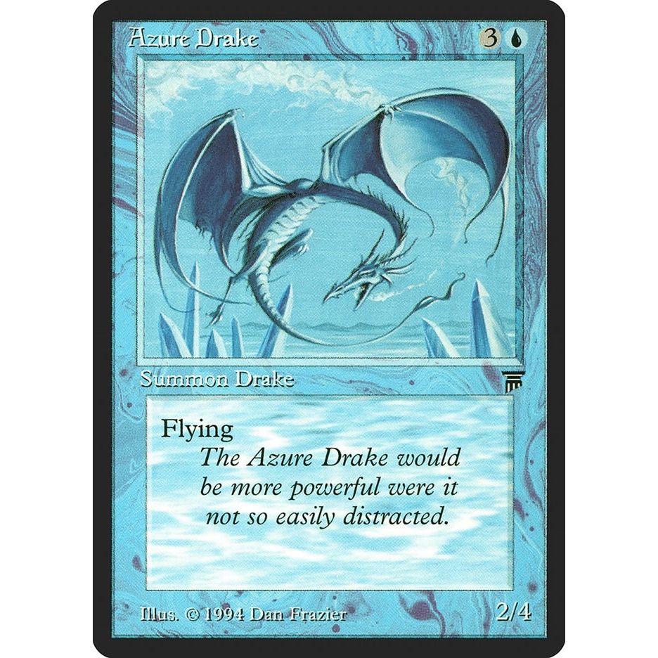 Image for Azure Drake (LEG) - Magic: The Gathering