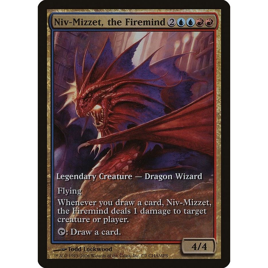 Image for Niv-Mizzet, the Firemind (2) (CHAMPS) - Magic: The Gathering