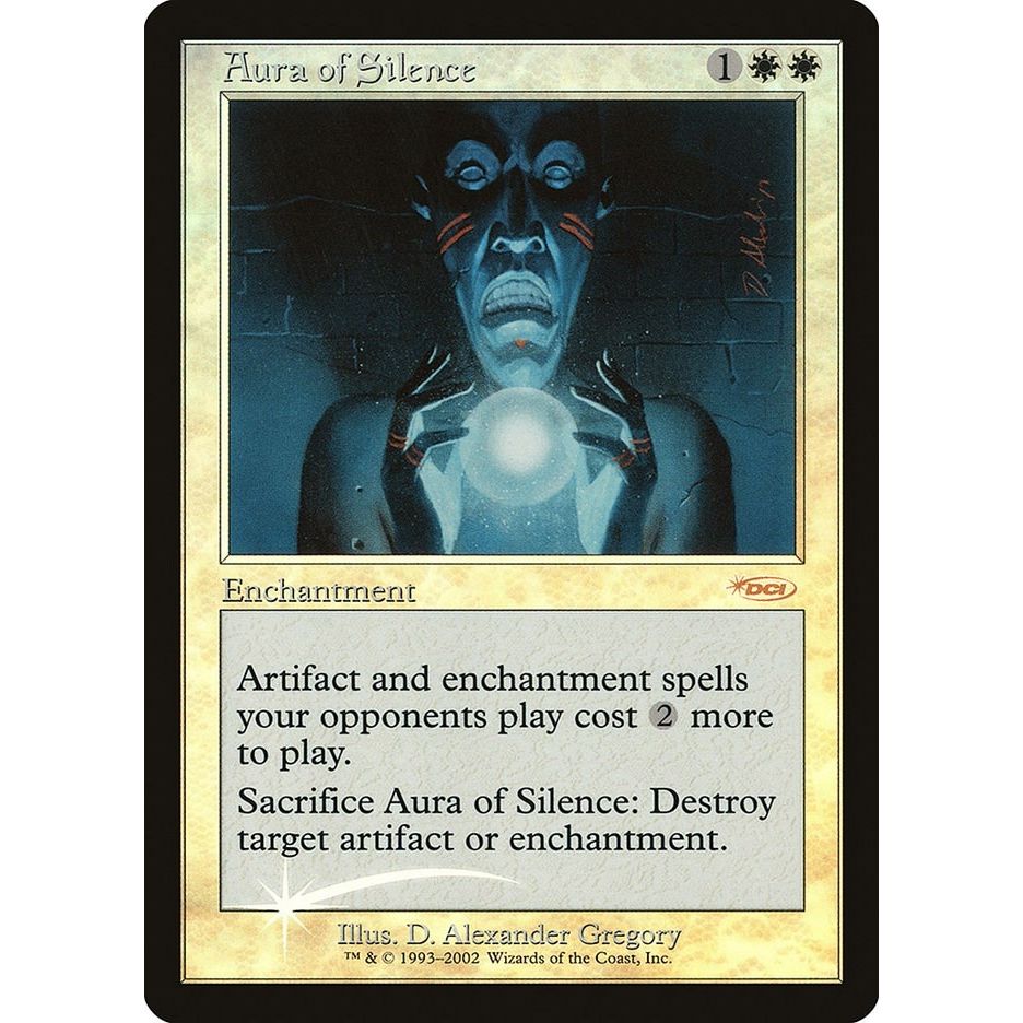 Image for Aura of Silence (FNM) - Magic: The Gathering