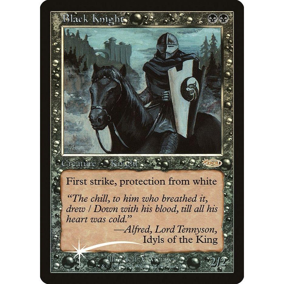 Image for Black Knight (FNM) - Magic: The Gathering