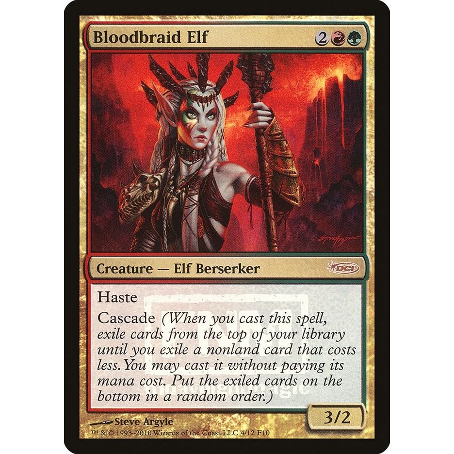 Image for Bloodbraid Elf (4) (FNM) - Magic: The Gathering
