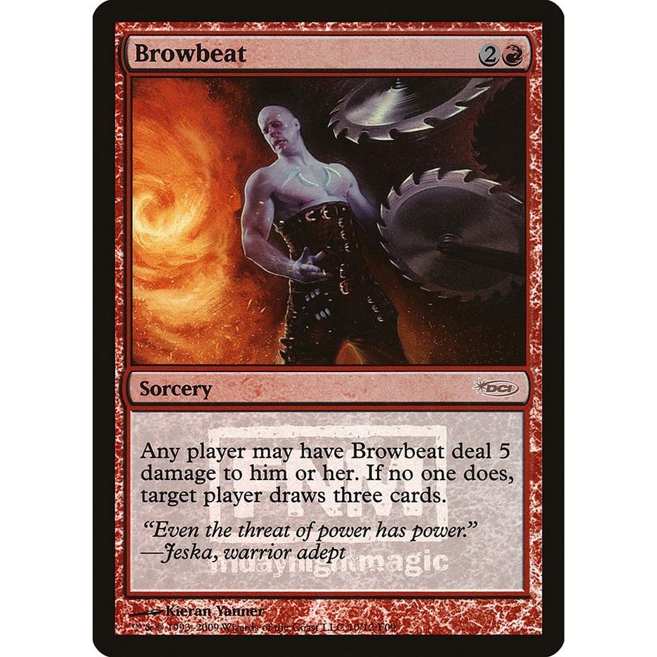 Image for Browbeat (10) (FNM) - Magic: The Gathering