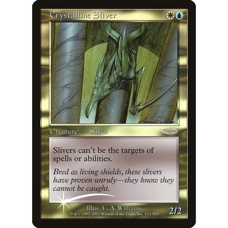 Image for Crystalline Sliver (3) (FNM) - Magic: The Gathering