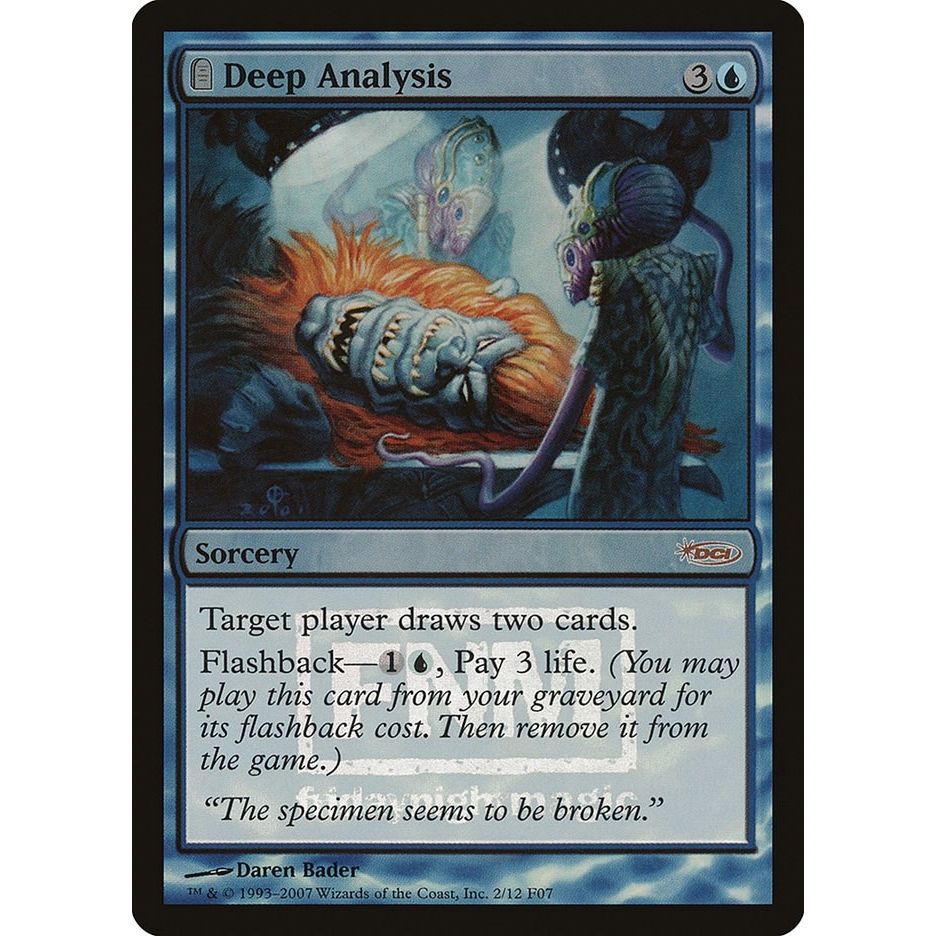 Image for Deep Analysis (2) (FNM) - Magic: The Gathering