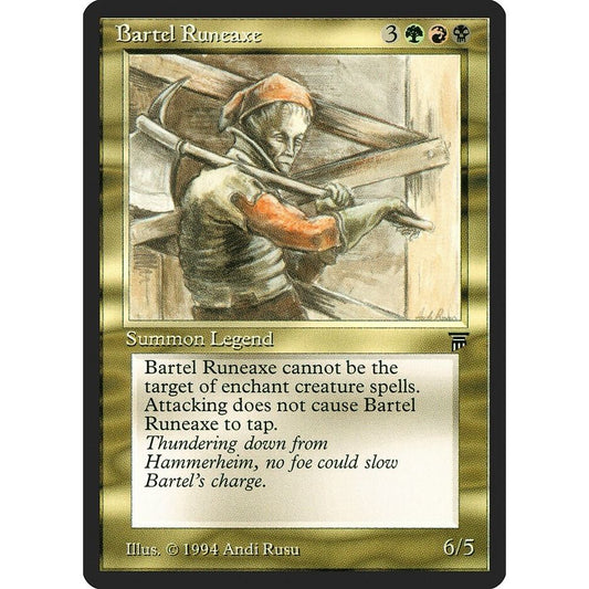 Image for Bartel Runeaxe (LEG) - Magic: The Gathering