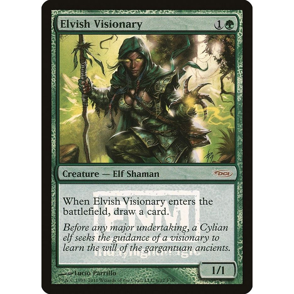 Image for Elvish Visionary (6) (FNM) - Magic: The Gathering