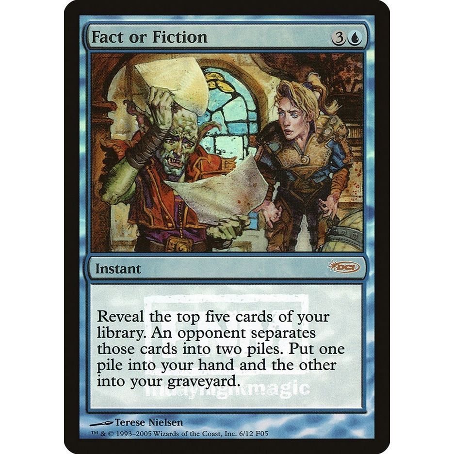 Image for Fact or Fiction (6) (FNM) - Magic: The Gathering
