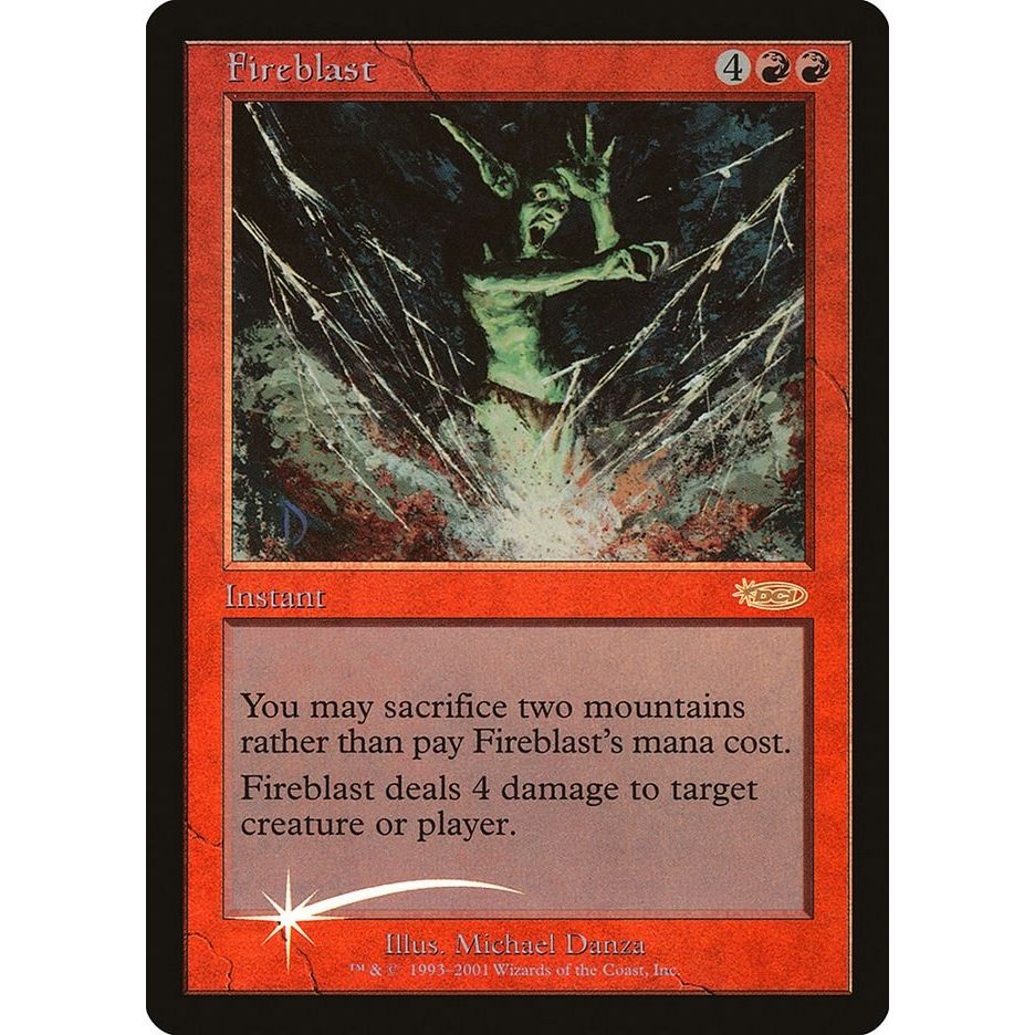 Image for Fireblast (FNM) - Magic: The Gathering