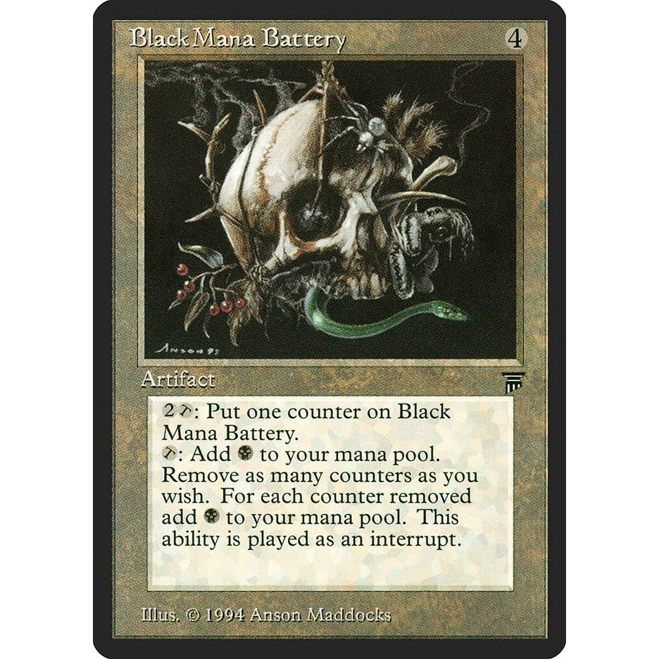 Image for Black Mana Battery (LEG) - Magic: The Gathering