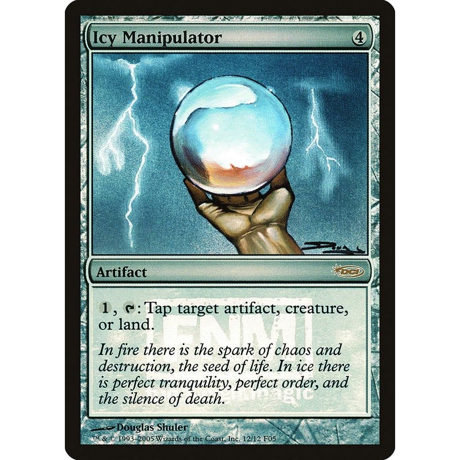 Image for Icy Manipulator (12) (FNM) - Magic: The Gathering