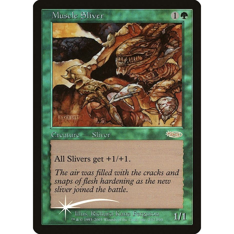 Image for Muscle Sliver (2) (FNM) - Magic: The Gathering