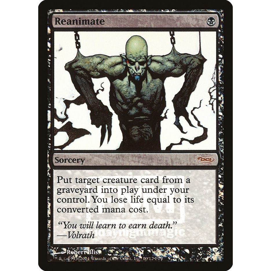 Image for Reanimate (10) (FNM) - Magic: The Gathering