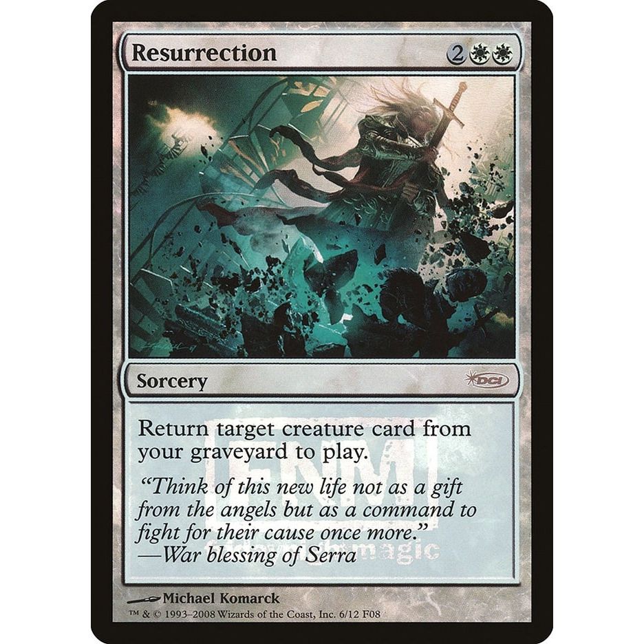 Image for Resurrection (6) (FNM) - Magic: The Gathering