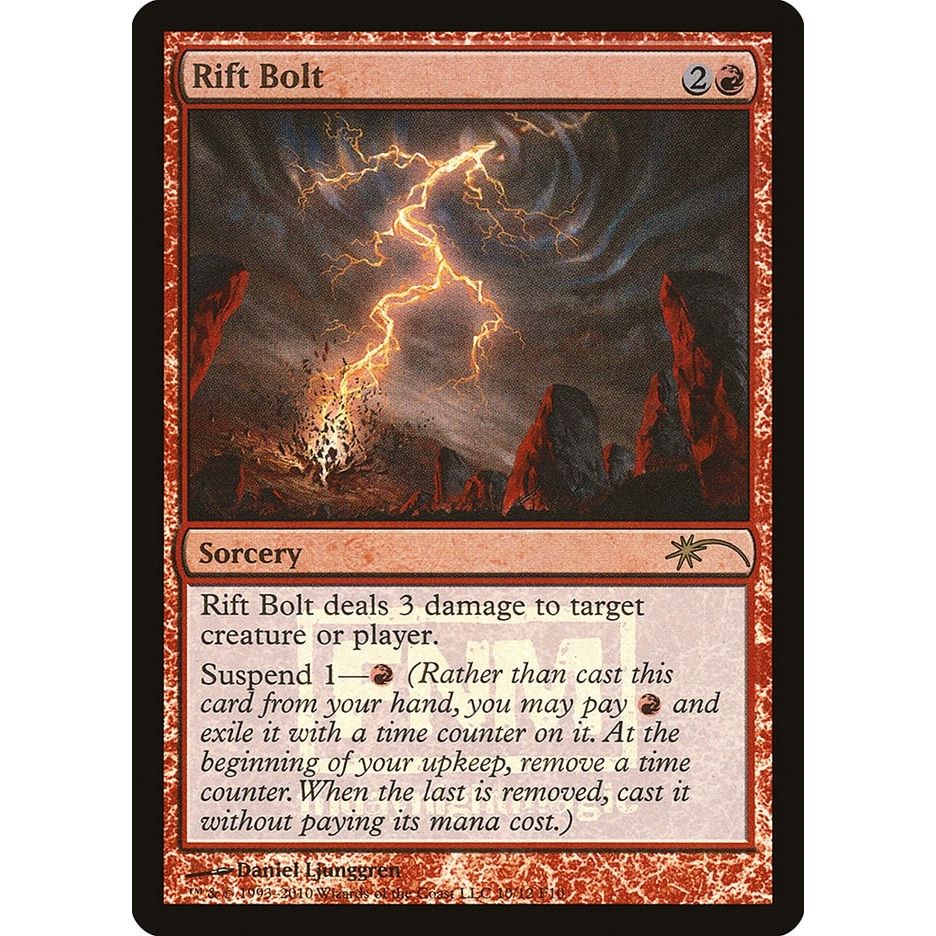 Image for Rift Bolt (10) (FNM) - Magic: The Gathering