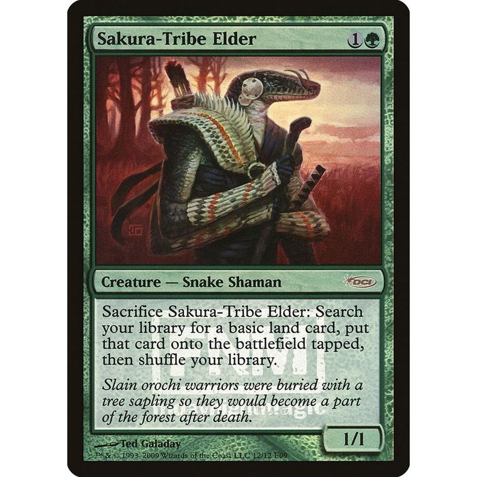 Image for Sakura-Tribe Elder (12) (FNM) - Magic: The Gathering